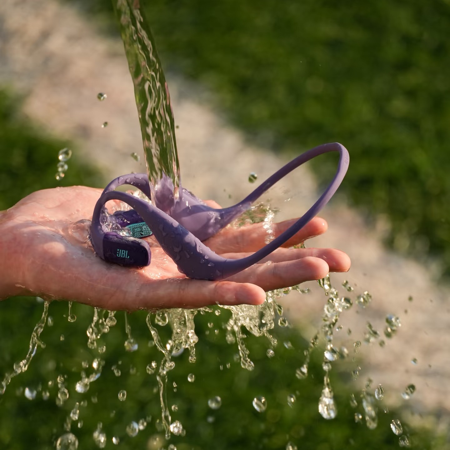 JBL PACE悦跑环开放式运动蓝牙耳机防水防汗挂耳式不入耳舒适佩戴