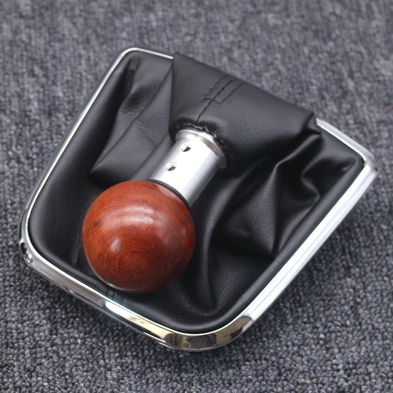 适用13-16年新捷达/桑塔纳实木档把头档位防尘套换档套改装排挡头