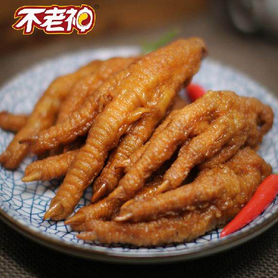 真空包装不老神凤爪衢州卤味袋装图片