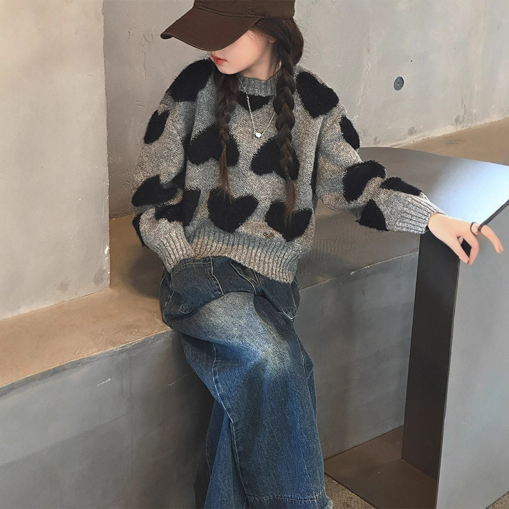 童装女童毛衣2025春秋新款韩毛衣/针织衫