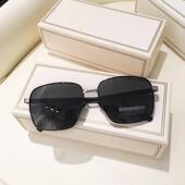 欧美ins风偏光太阳镜男士 潮流渐变色墨镜女防紫外线太阳眼镜