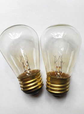 钨丝灯普通螺口灯泡E27 110V11W老式暖光灯泡测试灯泡设备照明E27