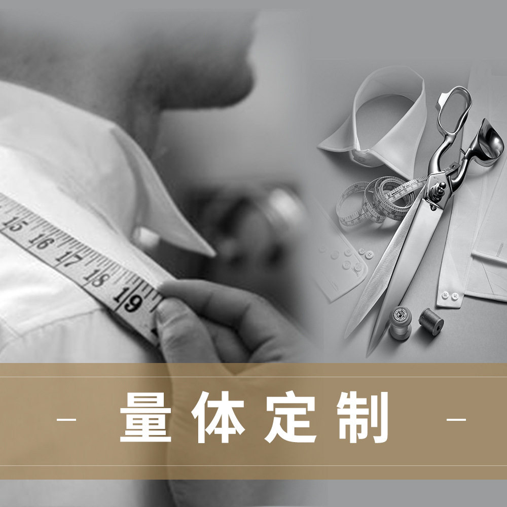 高级定制衬衫logo短袖工作服商务