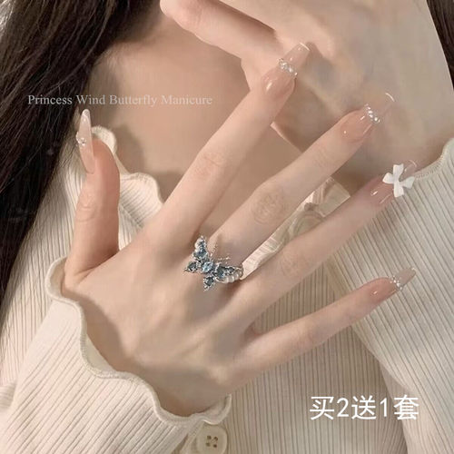 2025新款蝴蝶结穿戴甲