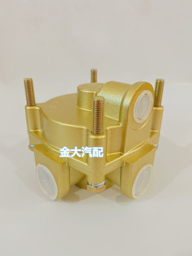 适用于解放J6重汽豪沃半挂车主车永真柔刹继动阀str - 封面