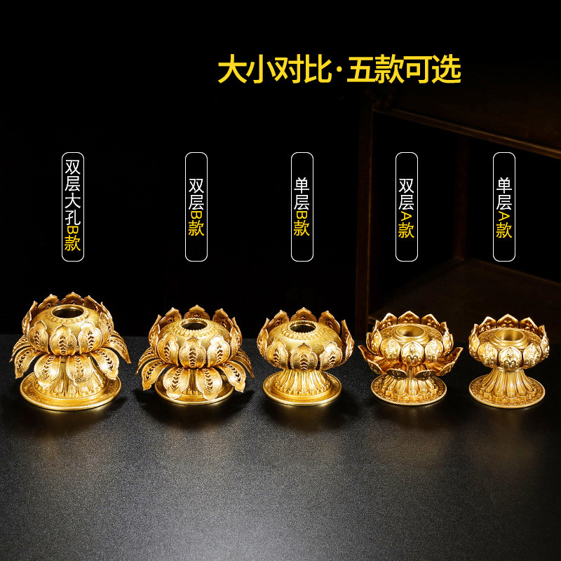 藏式纯铜精雕雕花手摇转金轮底座