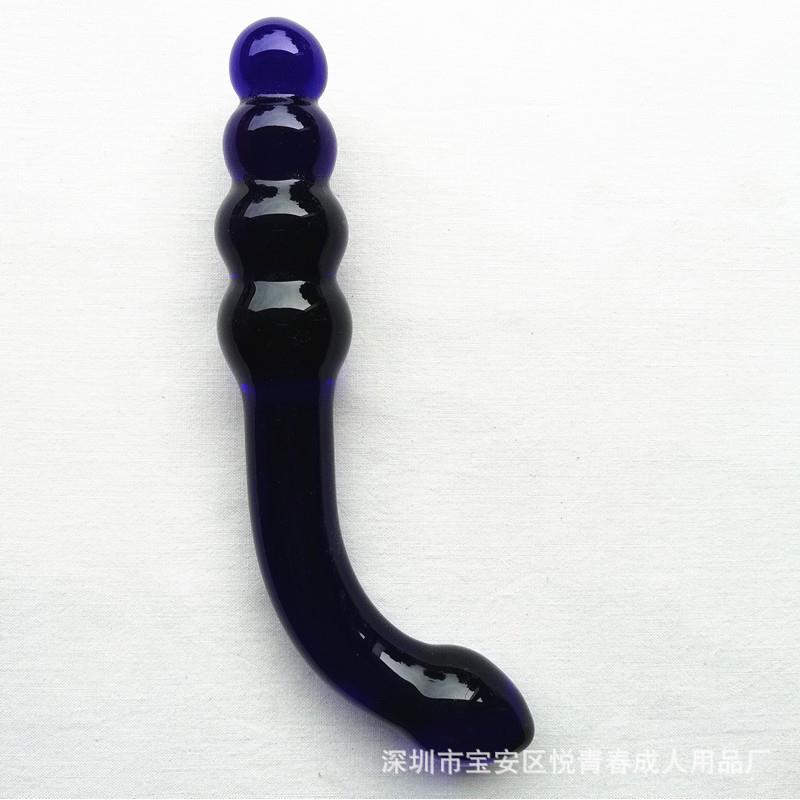 玻璃大拉条大按摩器男用扩菊部器宝塔按摩器按摩解压局部玩具男用