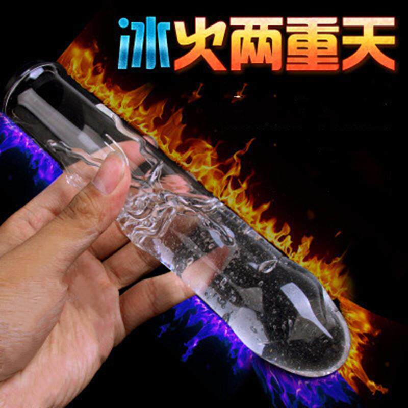 透明空心玻璃水晶器器局部按摩器肩颈按摩器兴奋局部高超菊部门塞