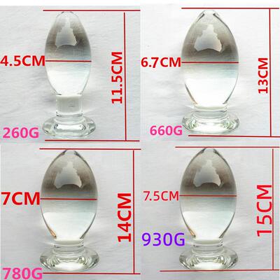 A glass-made anus used as a masturbation toy