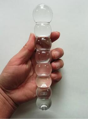 A glass-made anus used as a masturbation toy