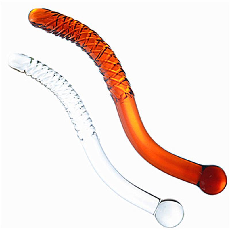 新款玩具按摩解压玻璃螺纹长款放松自律女用器器局部按摩器拉条自