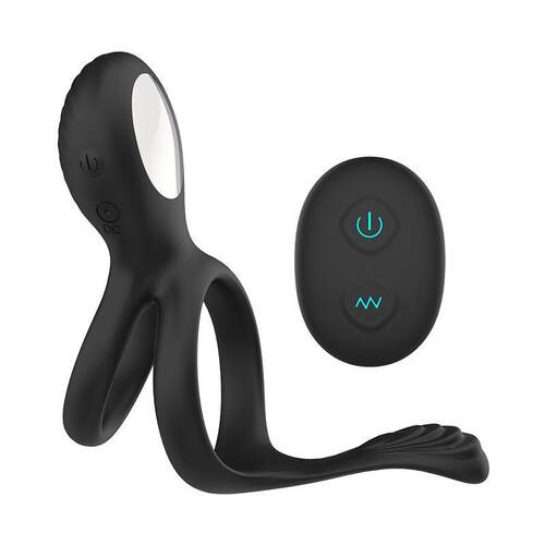 A vibration-stimulating ring that acts on the clitoris