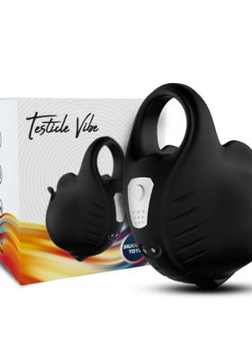 Male penis vibration massager reduces sensitivity