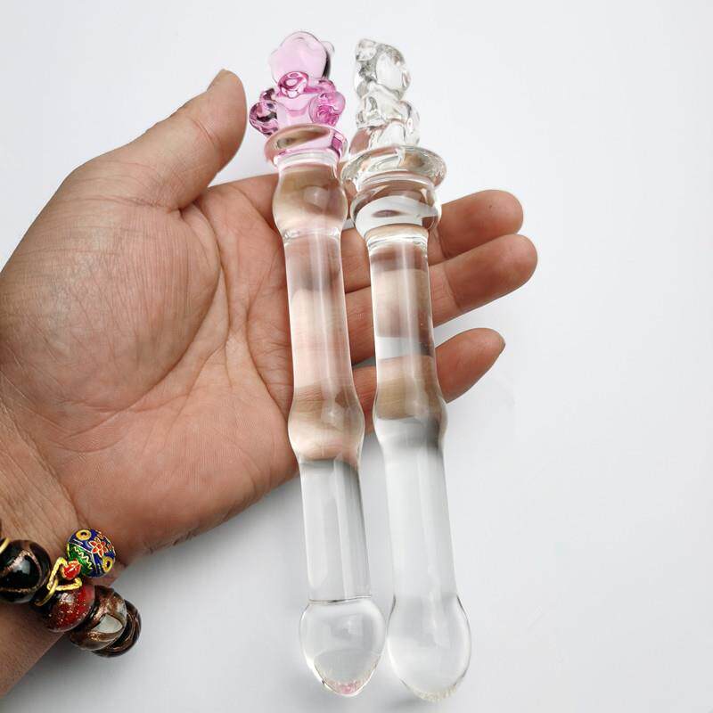 小熊款式玻璃器器玻璃按摩器细款玻璃器器女友玻璃器具放松解压新