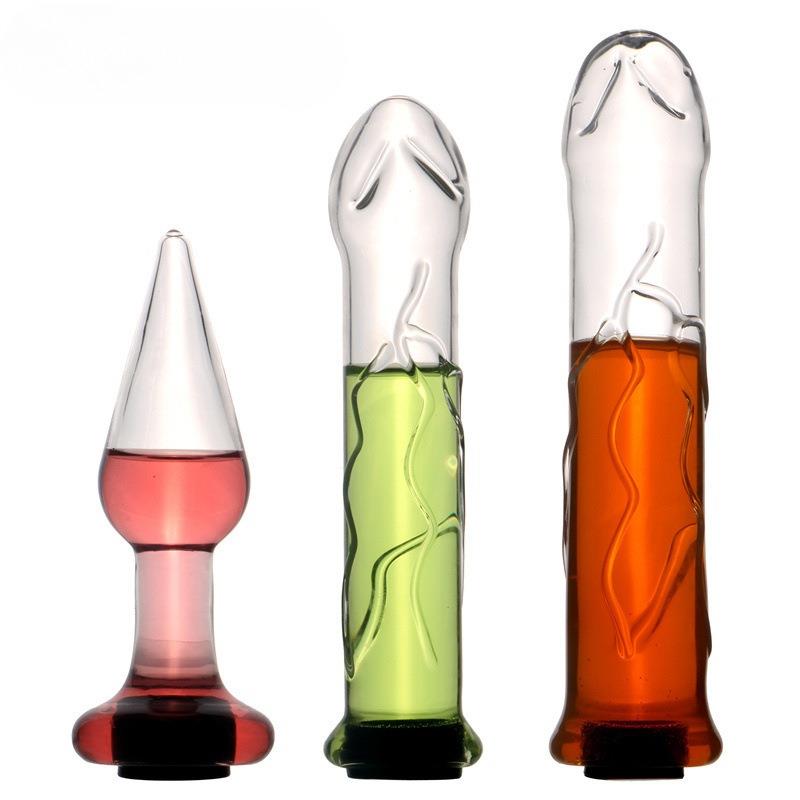 空心玻璃按摩器玻璃器器男用按摩器女用器器按摩解压放松解压新款