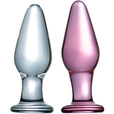 A glass-made anus used as a masturbation toy