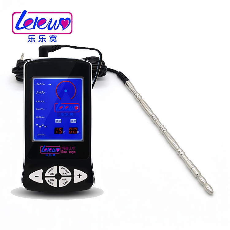 【节节推进D款】双电极马燕水道插器 男用放松电击高超自律器按摩