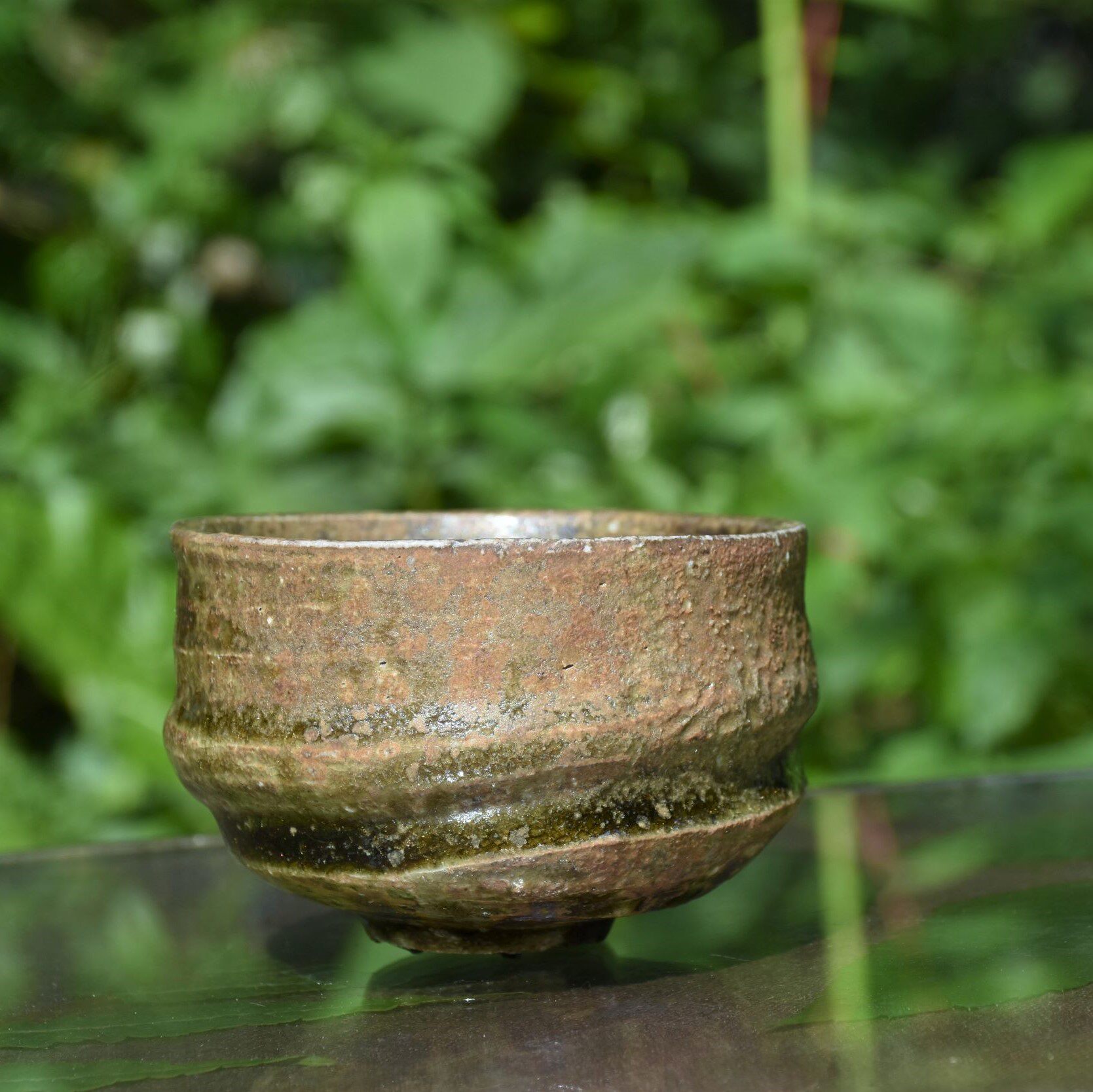 柴烧柴窑杯子茶具茶杯自然落灰