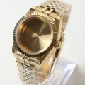 Flat Glass-Gold-Dense Bottom