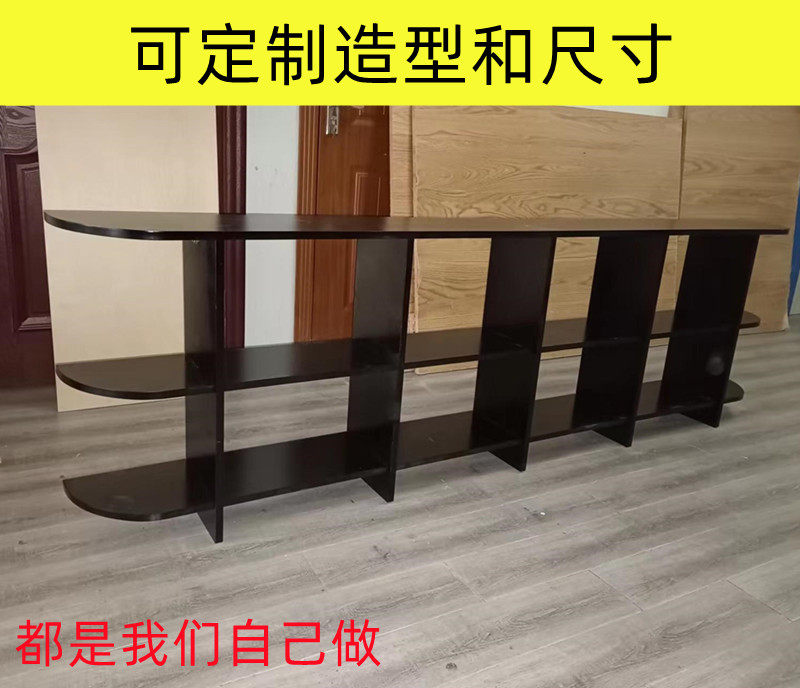 书架置物架多层实木定制简约现代