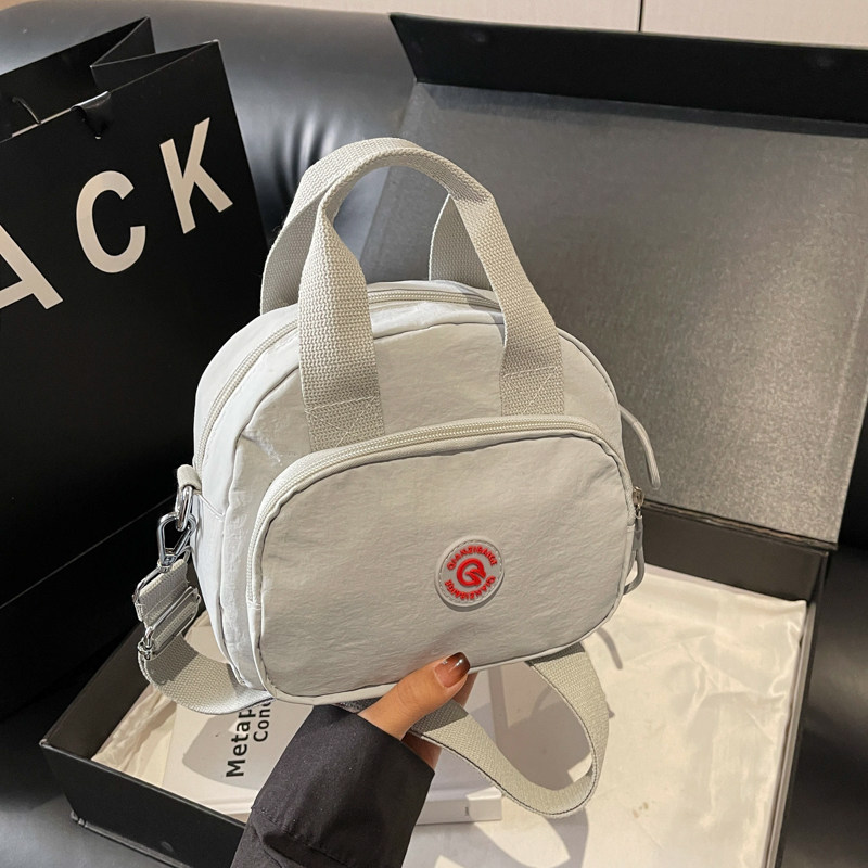 纯色简约多层手提小包女新款ins洋气时尚单肩斜挎逛街手机零钱包