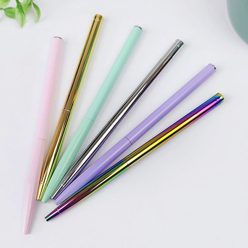 转动式金属圆珠笔蓝色笔芯