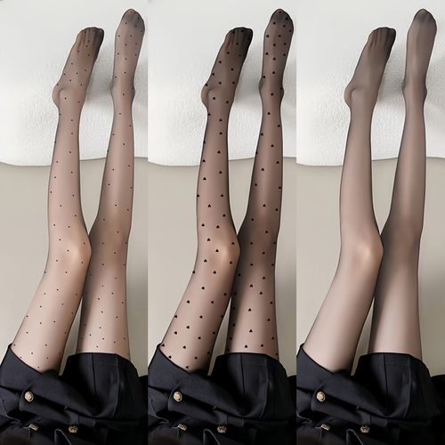 0D超薄高透防勾丝光腿连裤袜