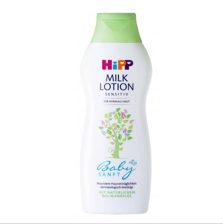 德国进口喜宝hipp有机杏仁油润肤乳儿童身体乳滋润宝宝乳液350ml