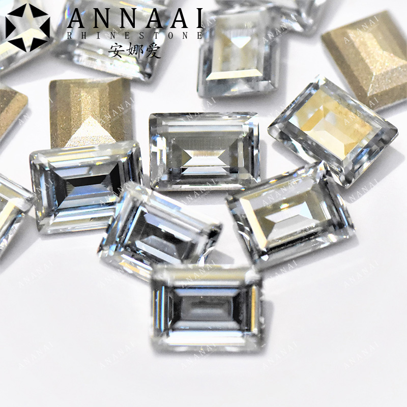 花式石 4527冰糖 8*6MM 001BLSH蓝色魅影 华子奥钻美甲钻穿戴美甲