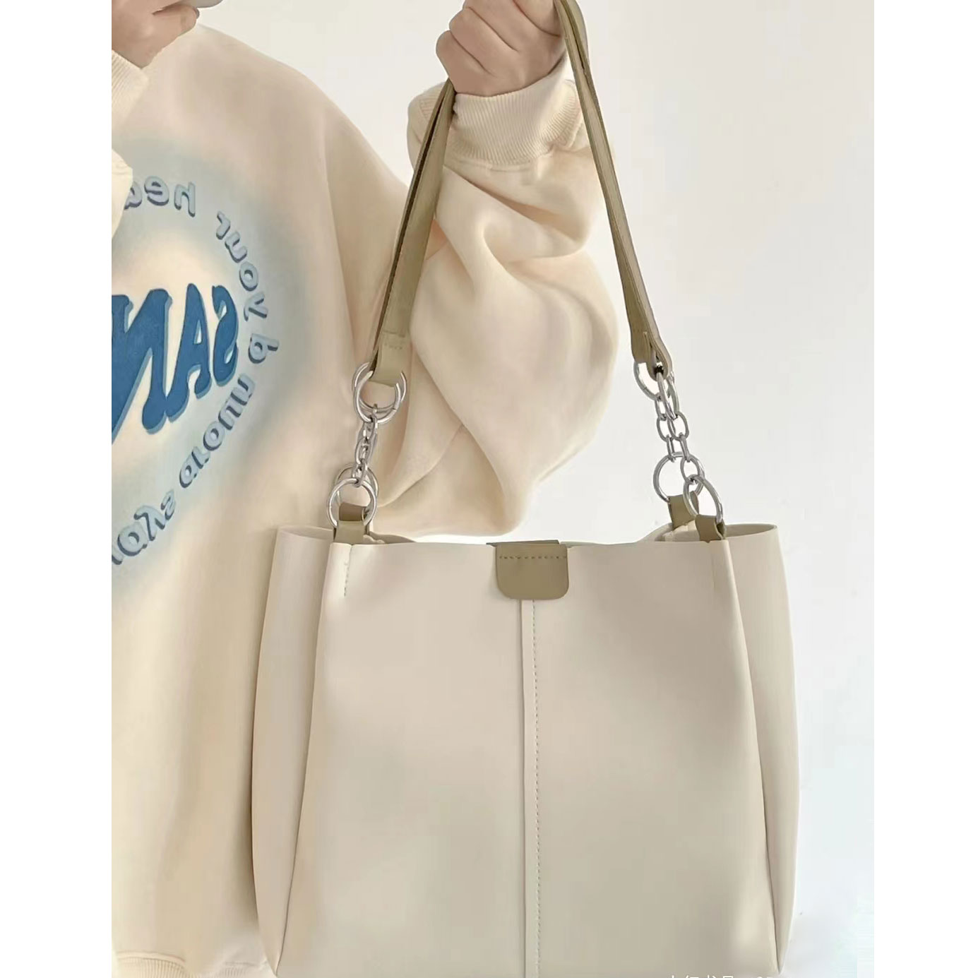 托特包通勤包大学生上课单肩包