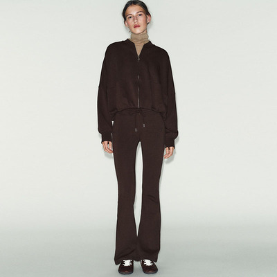 ZA 2025冬季新款女装夹克外套 3641850 700喇叭裤 3641851 700