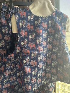 [实体店同款]古蜀锦桑蚕丝张和才 希腊马新中式花苞感 背心马甲