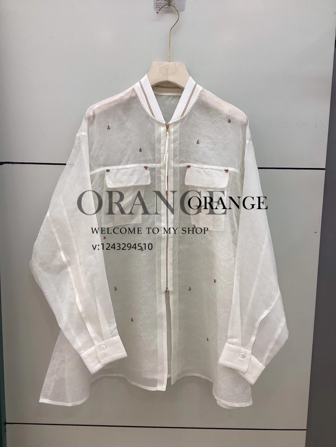 顺丰包邮…深圳设计师品牌定制早春外套（不退尺码可换）