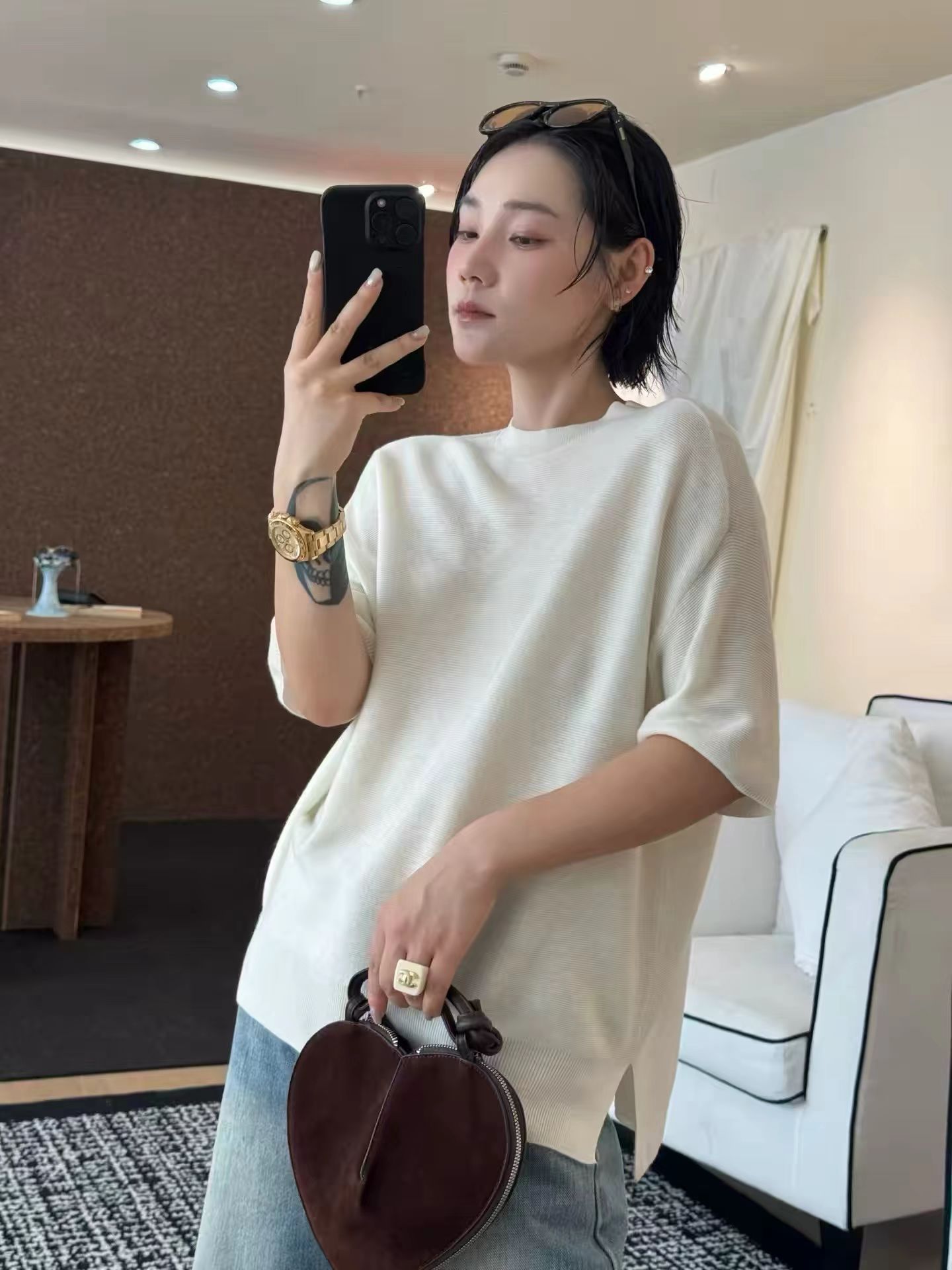 顺丰包邮…高端女装设计师系列高级定制羊绒衫如（不退不换）