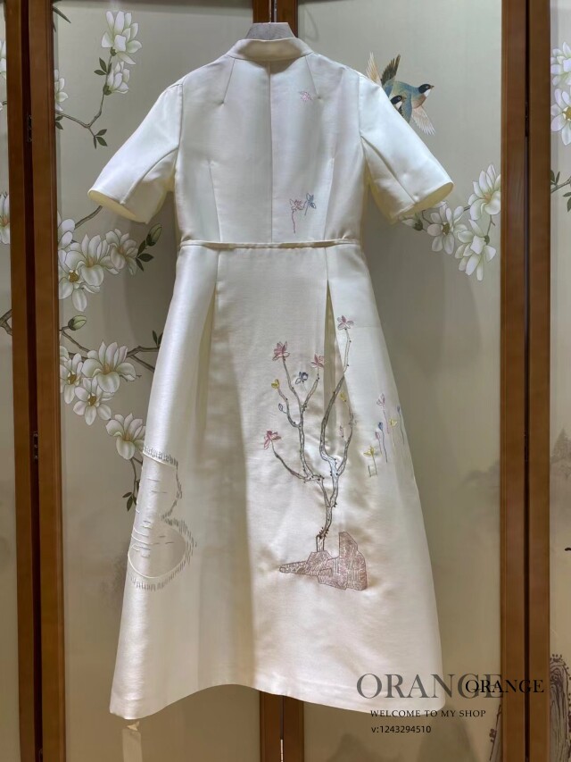 顺丰包邮…夏姿陈同款定制旗袍（不退不换）