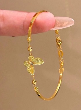 蝴蝶手链女复古设计高级感手镯2025新款小众新中式古风