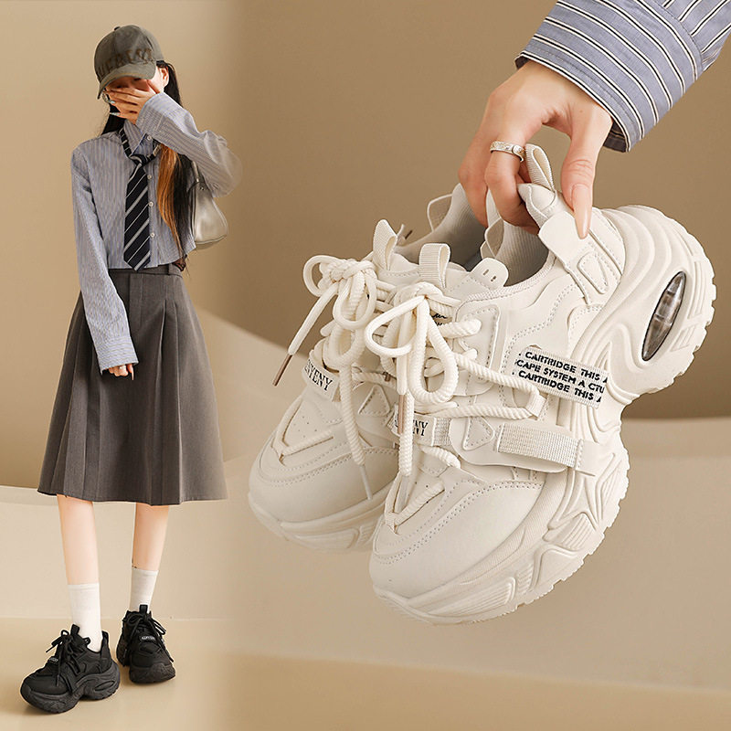 ins韩版新款老爹鞋女2026春季学生运动跑步鞋休闲鞋厚底增高FB900,女鞋,时尚休闲鞋,淘宝优惠券,粉丝福利购,淘宝优惠卷