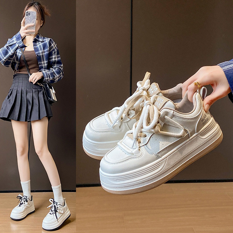 2025小白鞋女秋季新款韩版ins女学生休闲运动百搭板鞋街拍Y8623