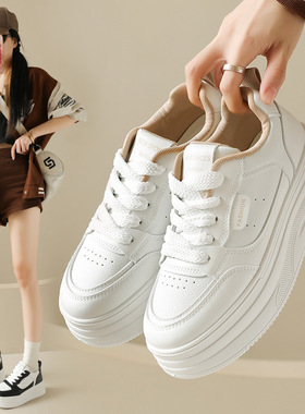 2026小白鞋女秋季新款韩版ins女学生休闲运动百搭板鞋厚底HDA12