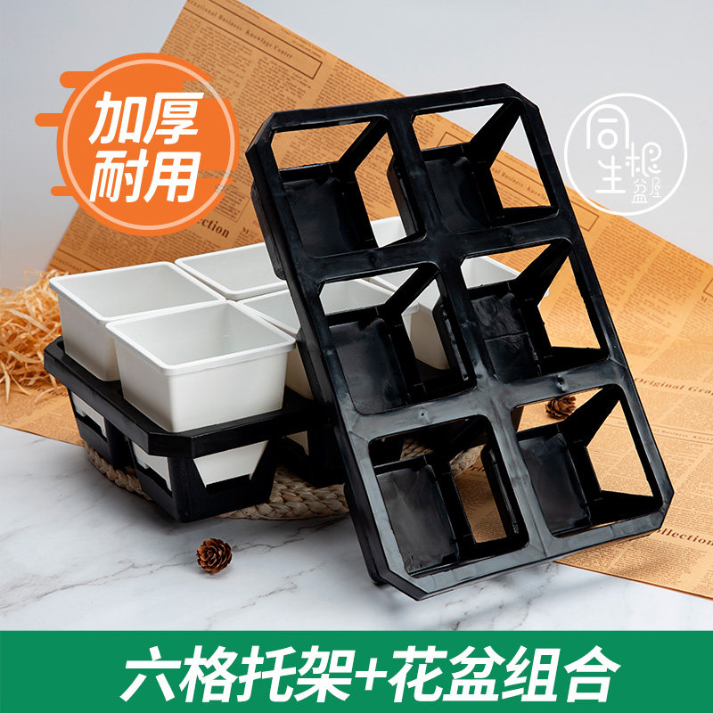 塑料移动托架10cm底托多肉花盆