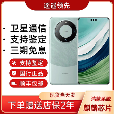 Huawei/华为 Mate 60 Pro北斗卫星通信麒麟9000s鸿蒙系统昆仑玻璃