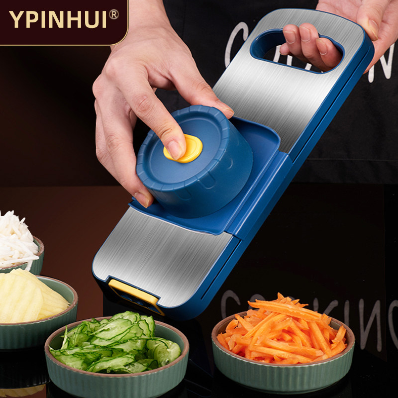 304不锈钢多功能刨丝器家用擦土豆丝薯条萝卜丝切片刨丝切菜神器