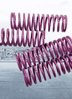 紫色弹簧SWC弹簧SSWC螺旋压缩弹簧YSWC25 27 30 8-25-50-100-70