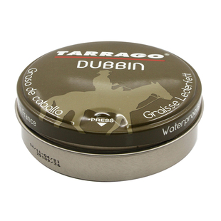 库存处理Tarrago泰雅膏DUBBIN 无色/黑色油蜡皮护理膏