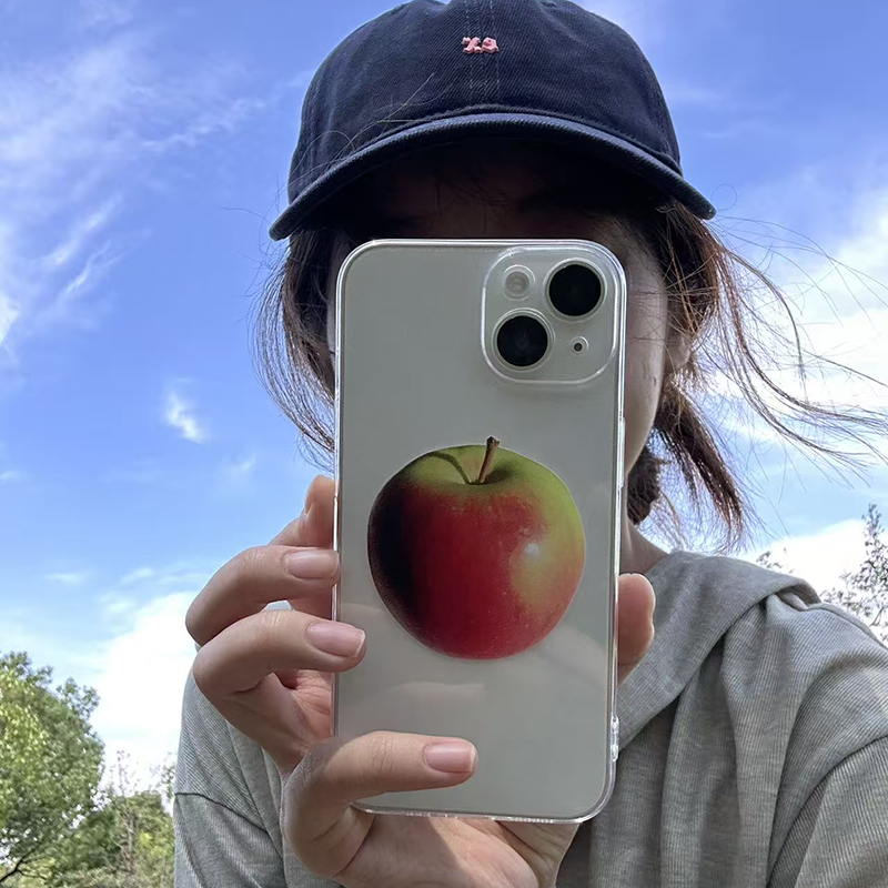 海浪公园【拍三免一】ins水果小众适用于iPhone16promax手机壳tpu透明软壳三星s25至尊小米17pro华为p80pro