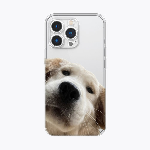海浪公园【拍三免一】贴脸狗狗适用于iPhone17promax手机壳tpu透明软壳三星s24小米15pro华为p80