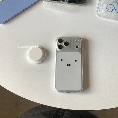 海浪公园【拍三免一】小兔米菲卡通适用于苹果17PM手机壳tpu透明软壳三星s25至尊小米17pro华为p80pro