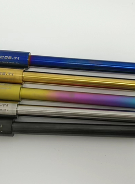 RPM魁专用钛合金中轴酷思钛TC4改装烧蓝金色Gll前轮减震插销