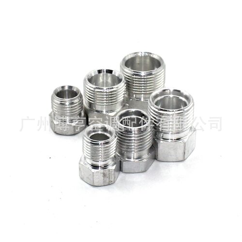 汽车空调维修配件烧焊铝外牙接头