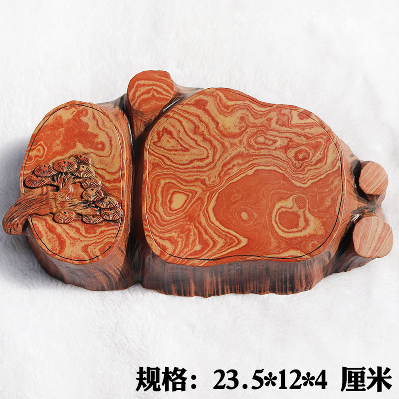工艺摆件红丝砚四大名砚非遗
